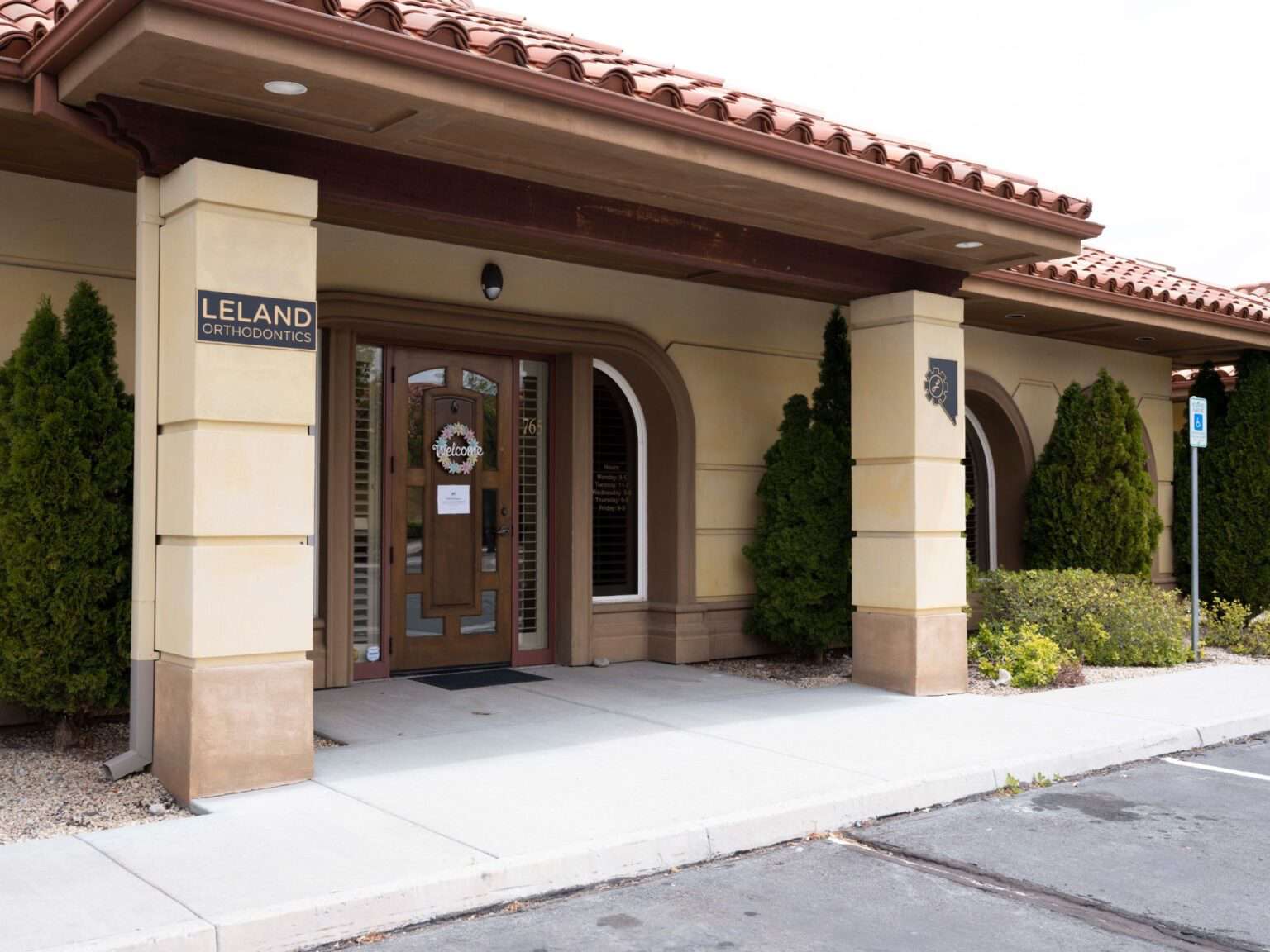 Leland Orthodontics office front view